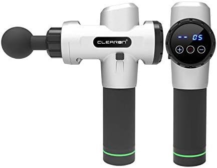 Clearon massage gun 1-20 speed settings control interface
