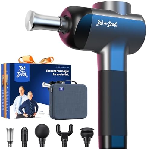 BOB AND BRAD X6 Pro Max massage gun heat and cold therapy device