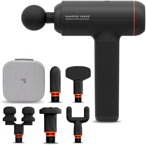 Sharper Image PowerBoost Max 2026 massage gun anti-stall design