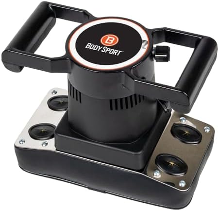 Body Sport massager 500-4600 RPM speed control dial close up
