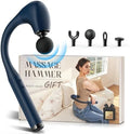FVZ massage gun with 120 degree curved extension handle ergonomic