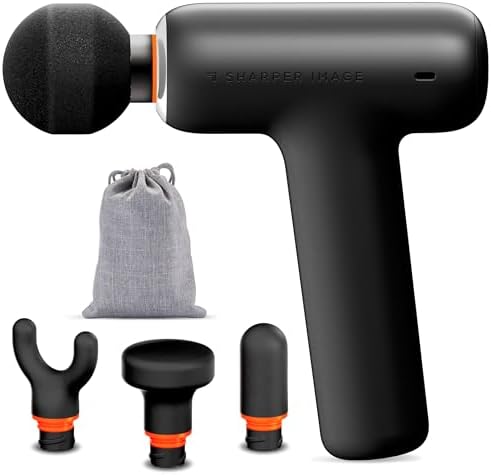 Sharper Image PowerBoost Core Mini 2026 massage gun compact design