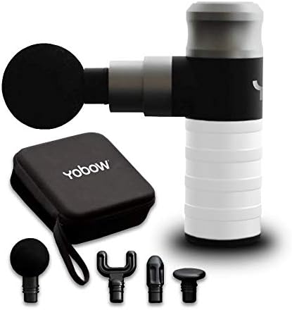 Yobow therapeutic massage gun full product front view