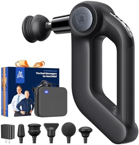 BOB AND BRAD D5 Pro Plus heated massage gun front view