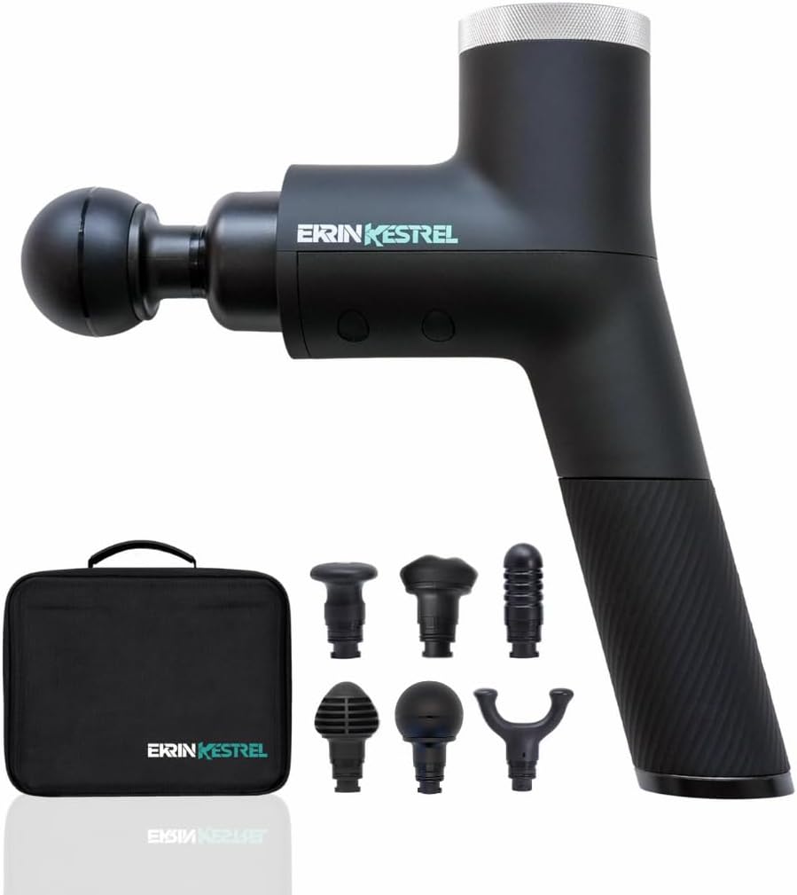 Ekrin Kestrel massage gun 13mm stroke precision design
