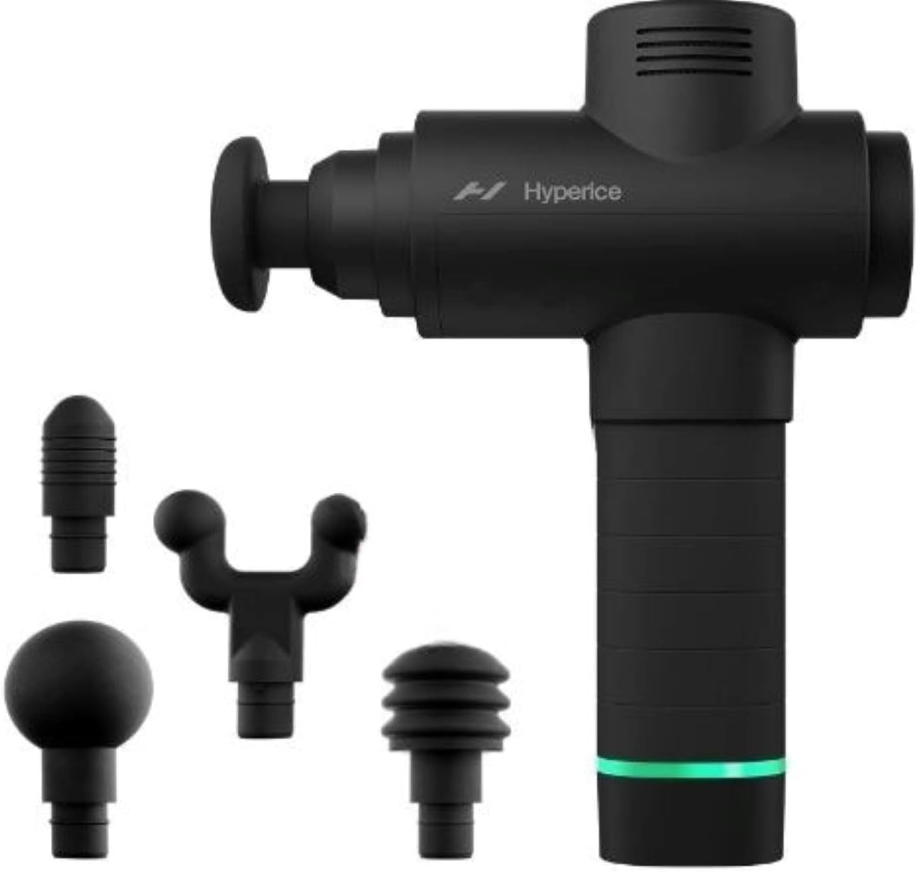 Hyperice Hypervolt 2 percussion massage gun front view design