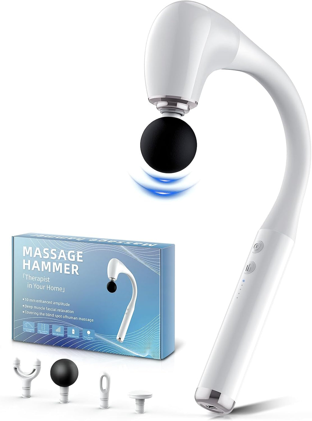 FVZ massage gun package contents unboxing