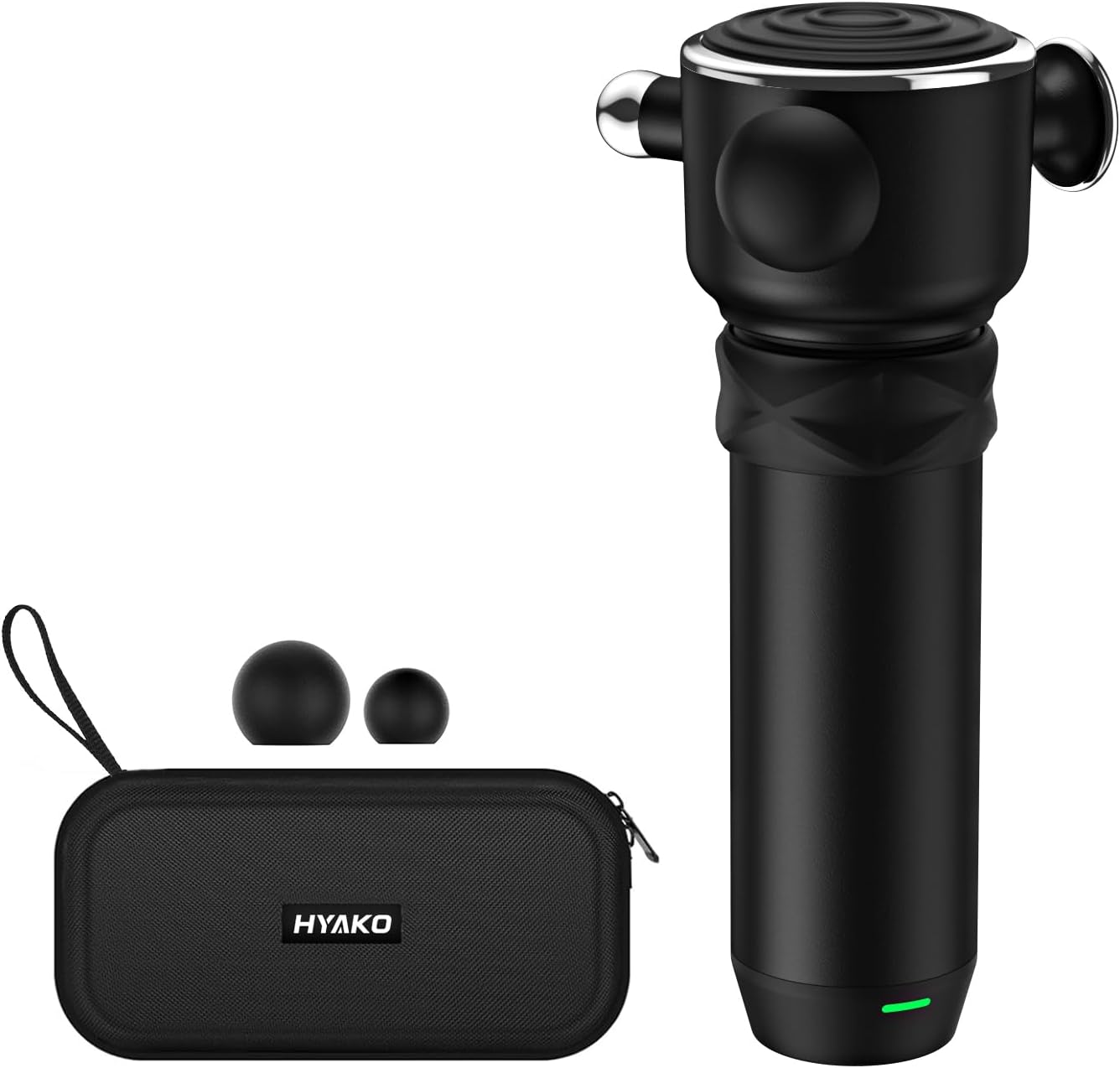 HYAKO R1 deep tissue vibrating muscle massager 5 speed settings