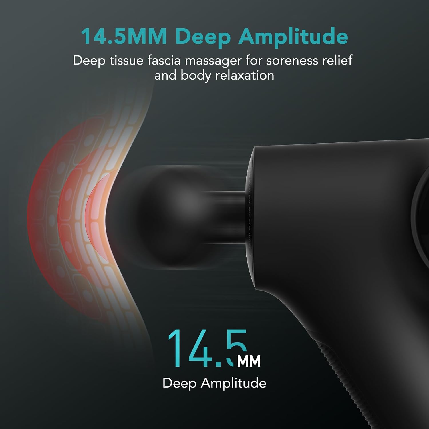 Opove Apex massage gun full product front view