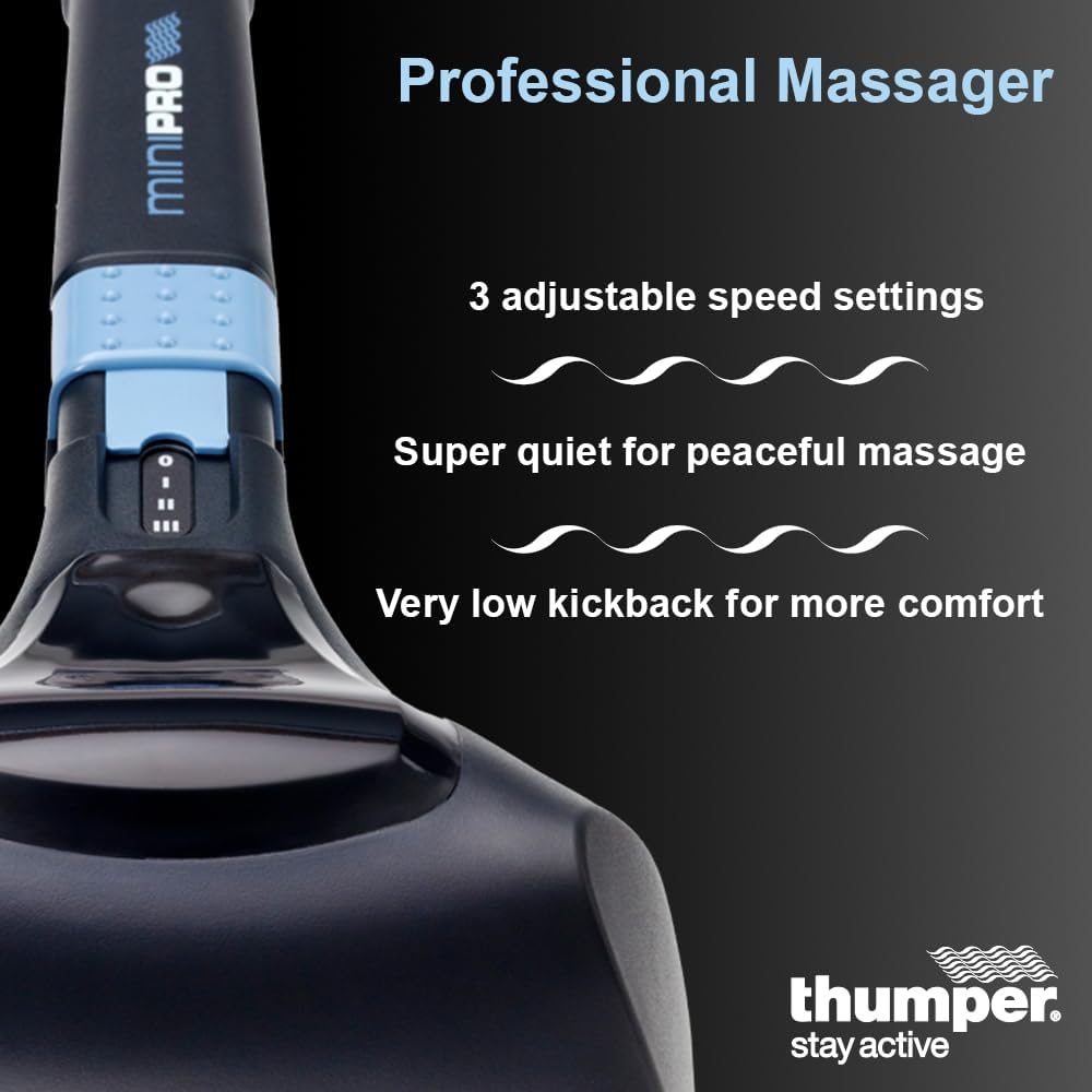 Thumper Mini Pro 40 years professional clinical use badge