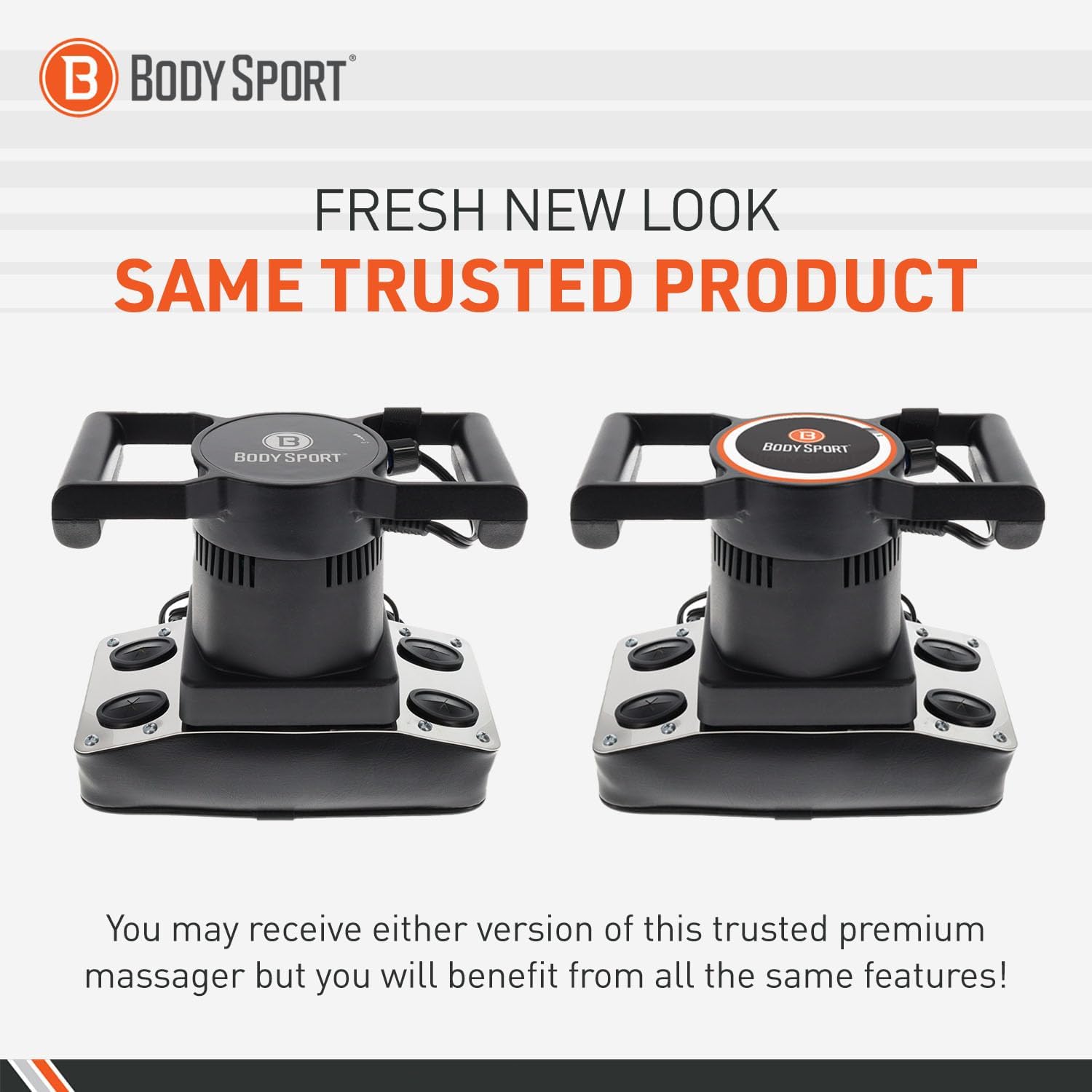 Body Sport professional massager full product side view