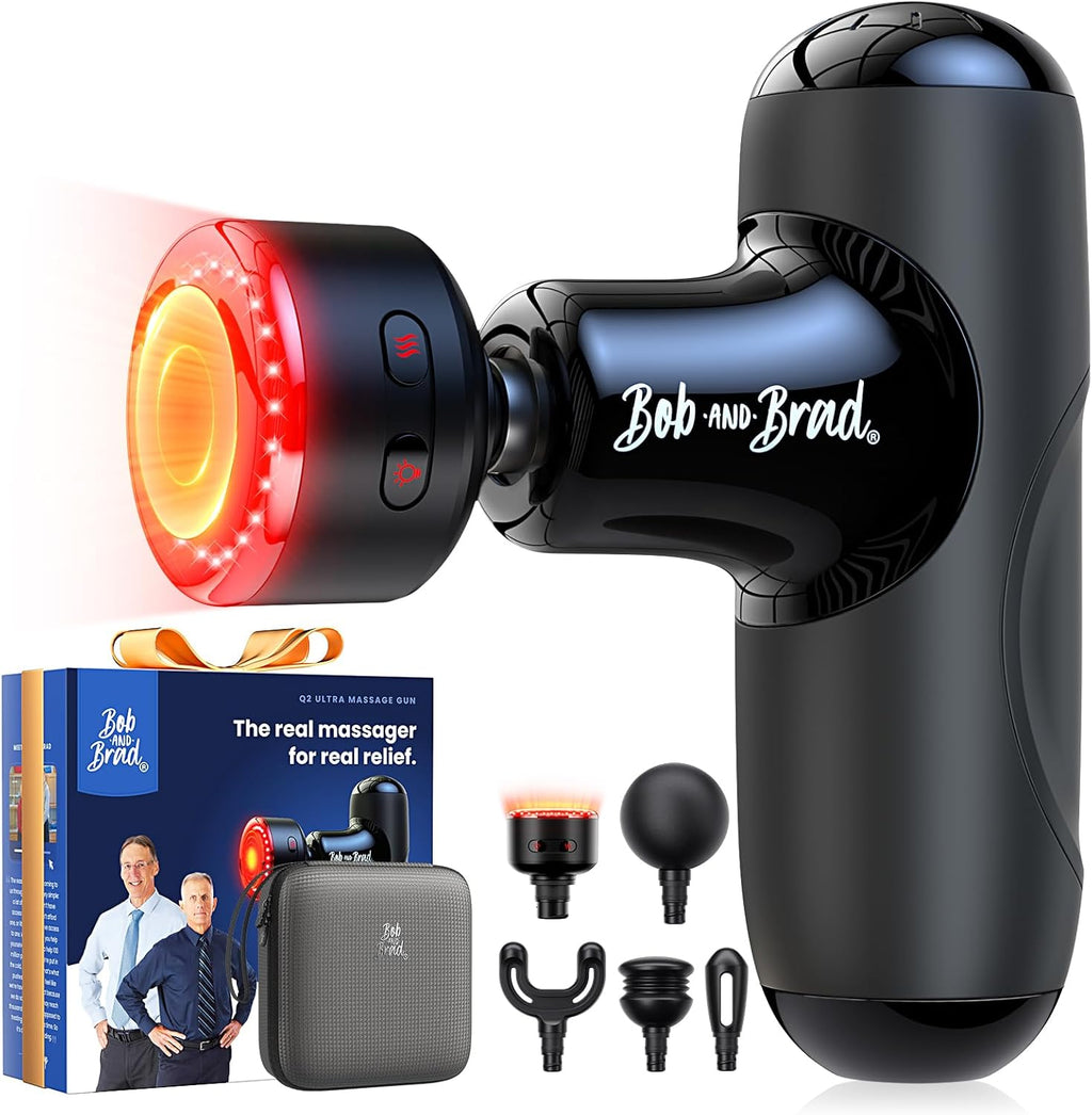Q2 Ultra Max Mini massage gun compact size fits gym bag