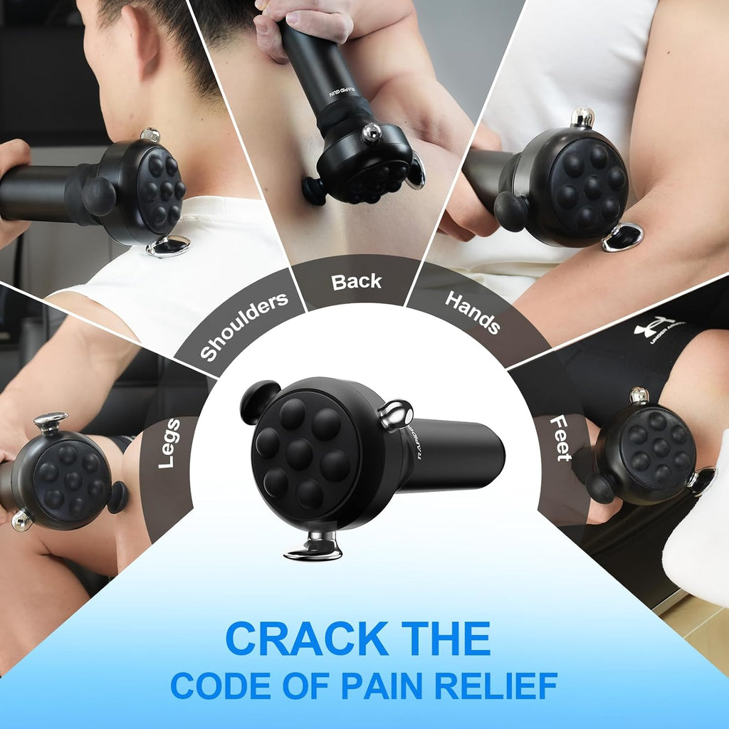 RapidGun Pro Max vibration vs percussion therapy comparison