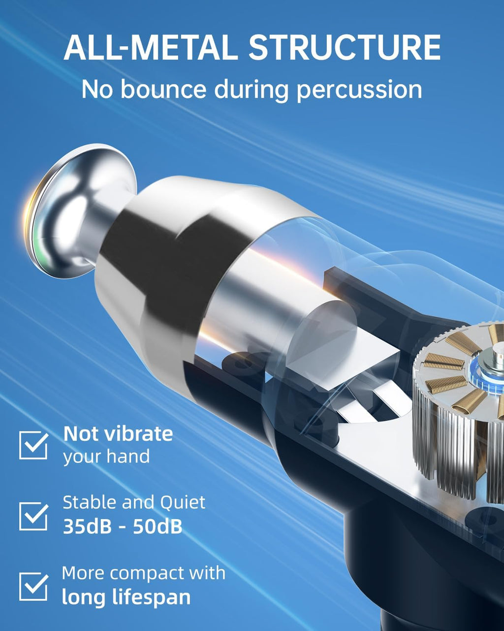 Rooftree R20 massage gun full product front view