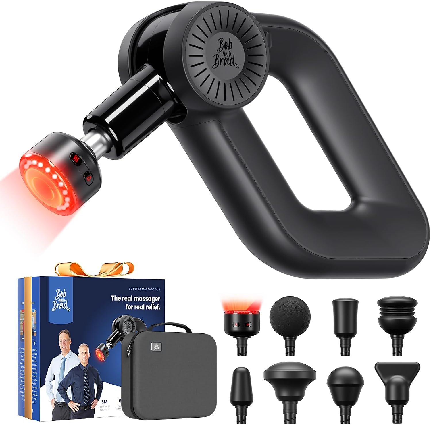 D6 Pro Plus massage gun battery indicator full charge