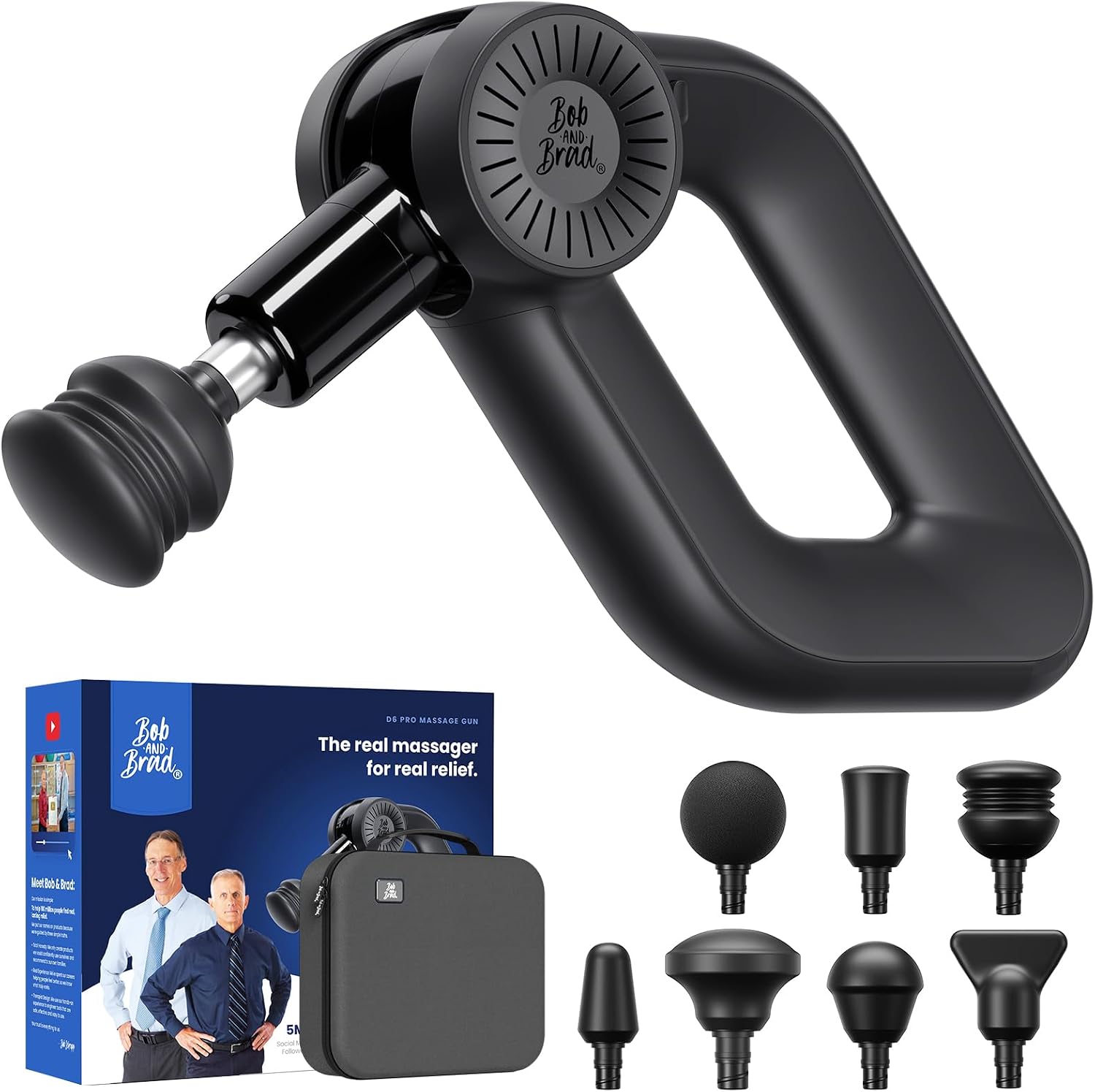 D6 Pro Plus massage gun in use during sports recovery session