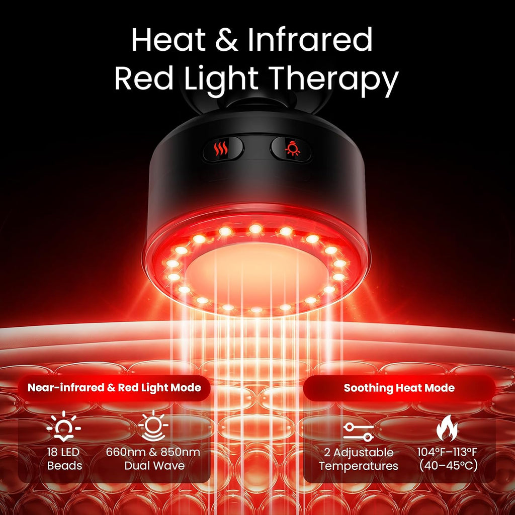 Q2 Ultra Max Mini infrared + percussion dual therapy combination