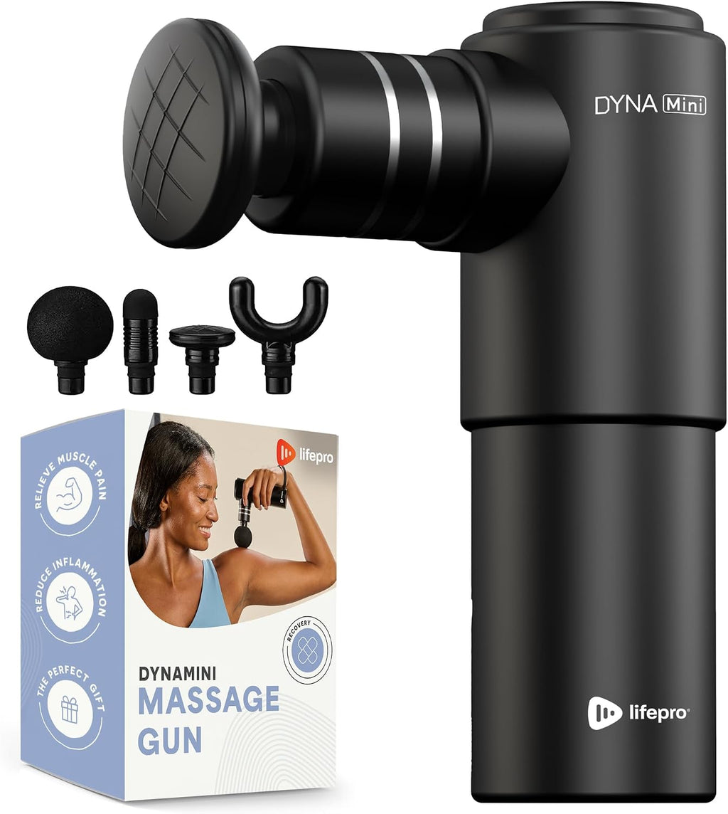 DynaFlex massage gun rotating arm angle positions