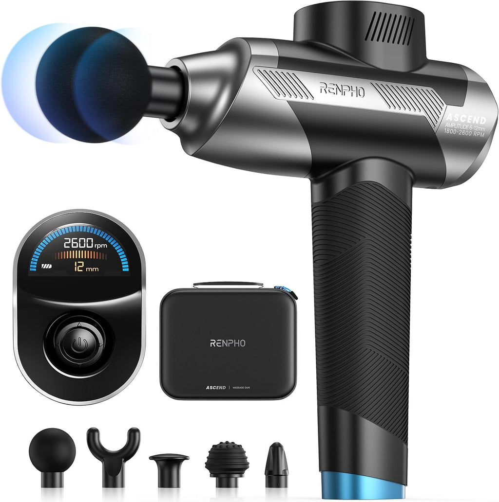RENPHO Thermacool massage gun unboxing first impression