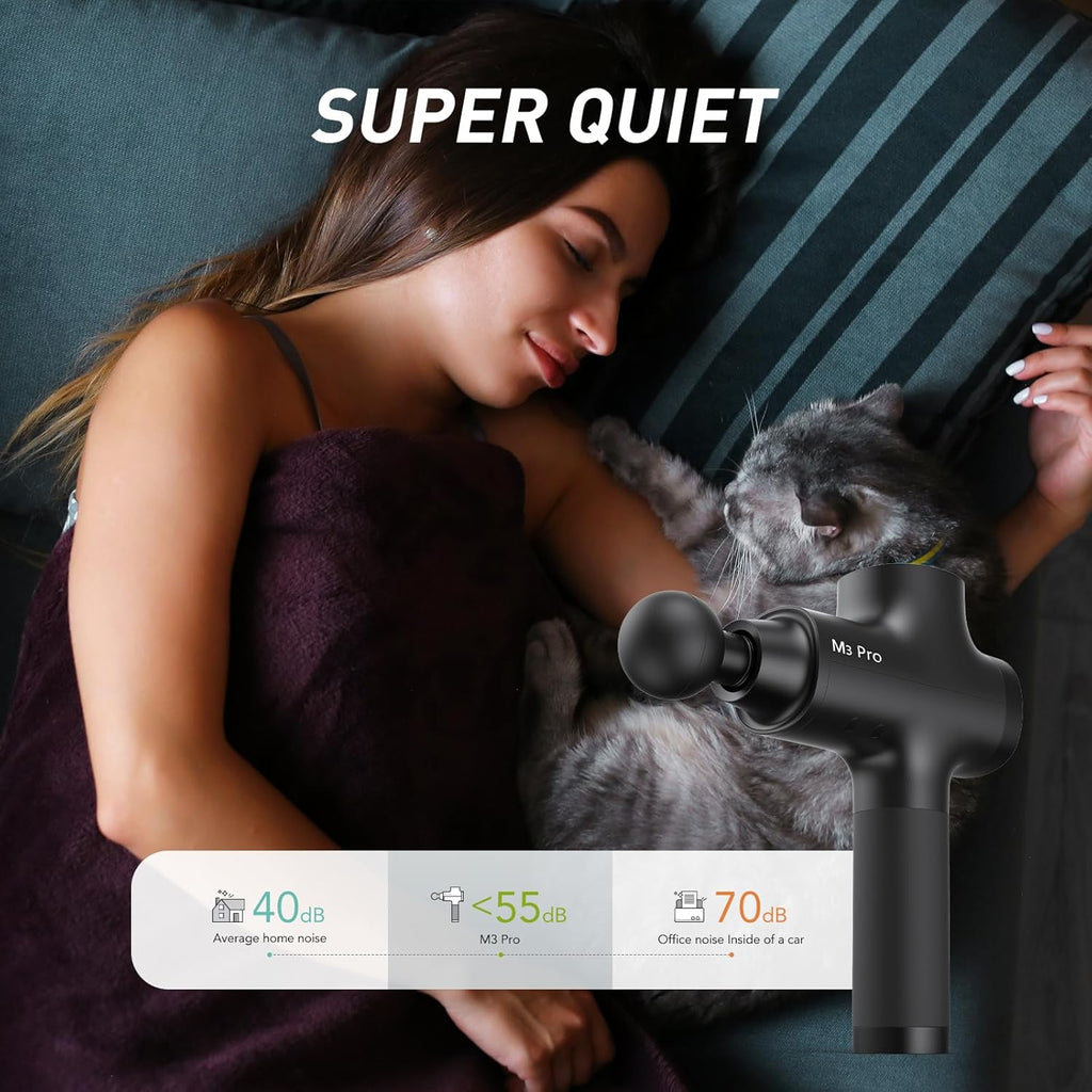 Opove M3 Pro 2 massage gun battery charging USB