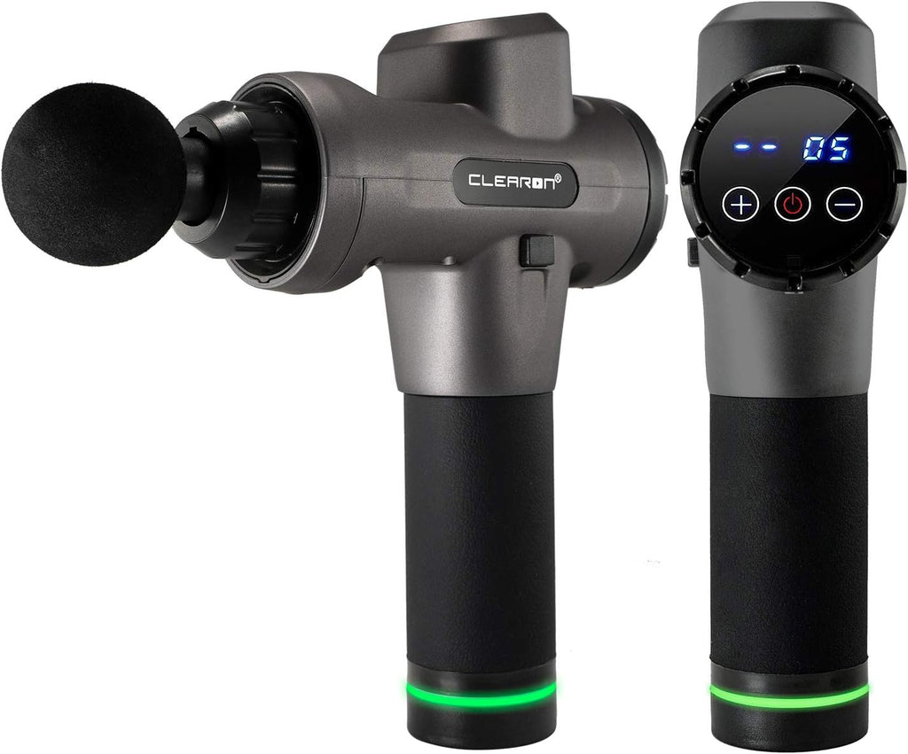 Clearon massage gun brushless motor longevity advantage