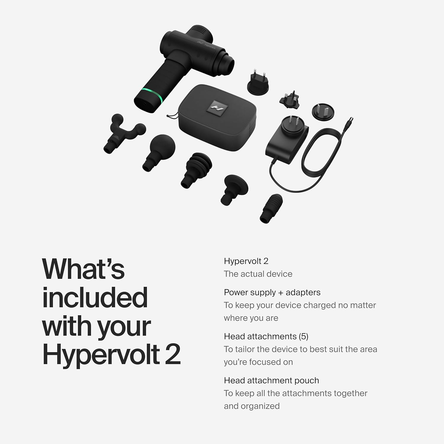 Hyperice Hypervolt 2 being used on shoulder warm-up
