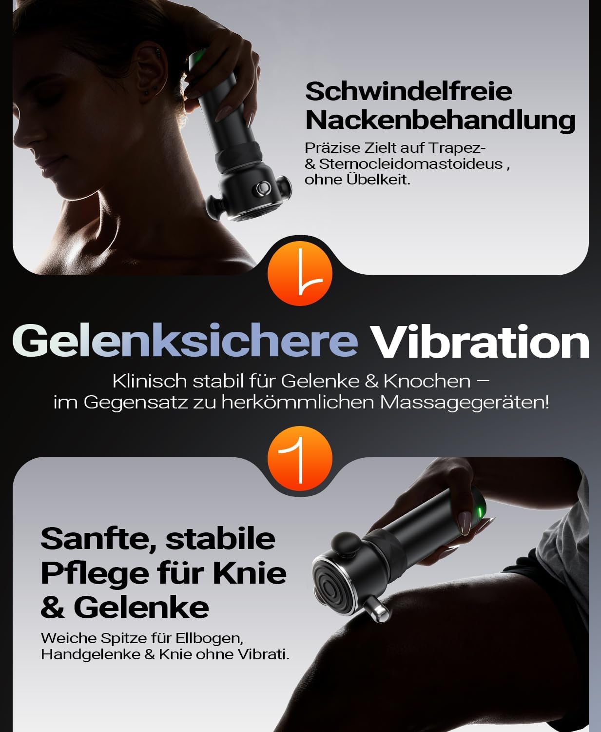 HYAKO R1 massager 7000 RPM maximum speed indicator