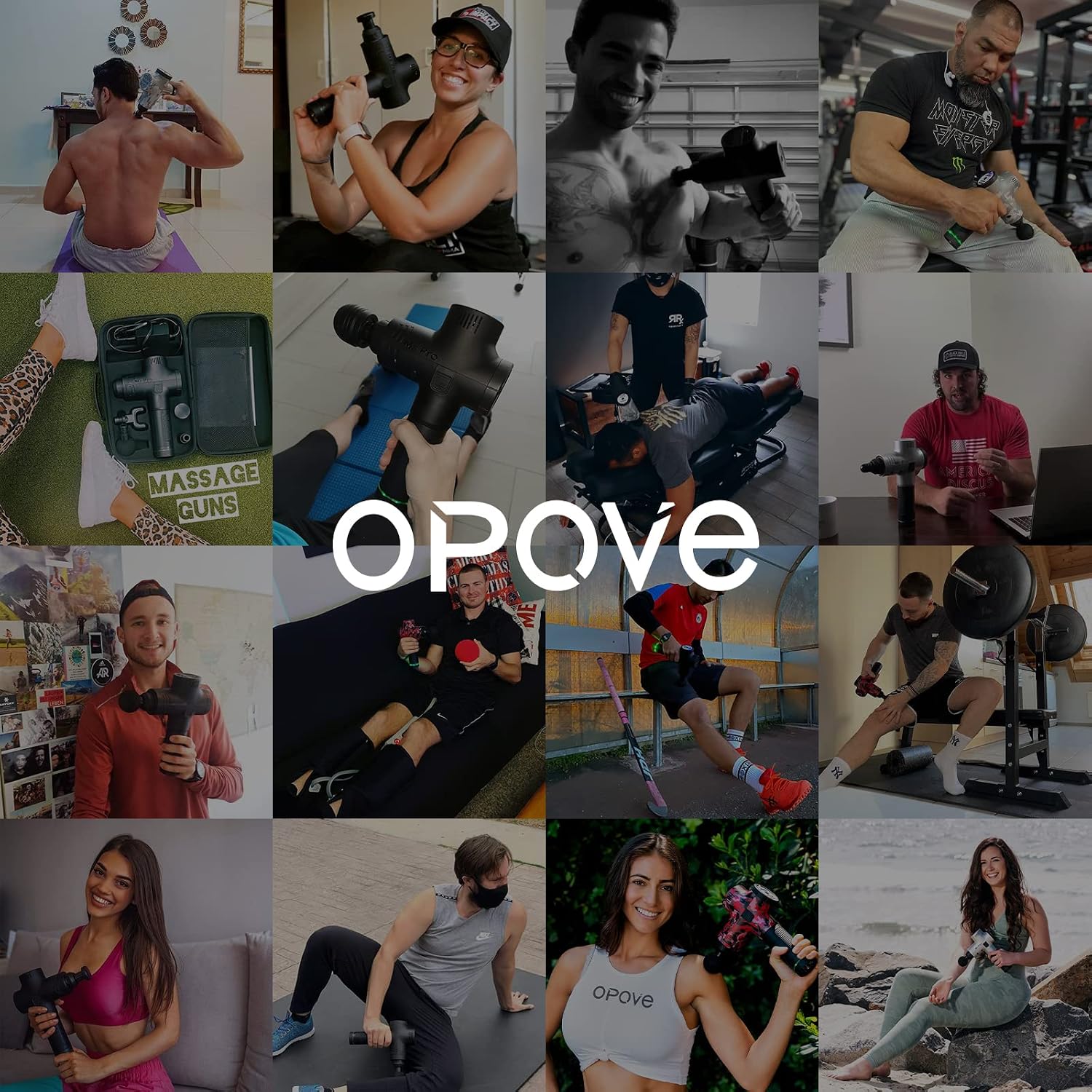 Opove M3 Pro 2 massage gun product box packaging contents