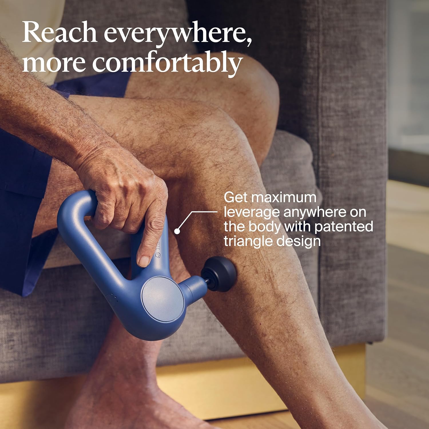 Therabody Relief massage gun attachment heads included