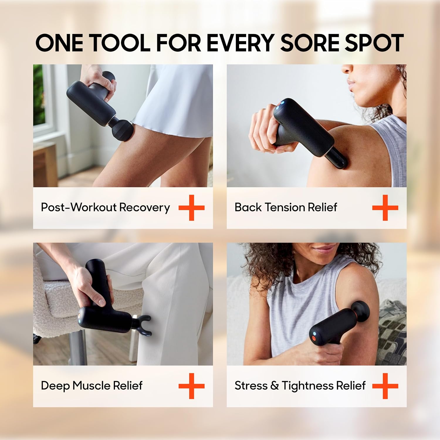 Sharper Image Core Mini speed settings control interface