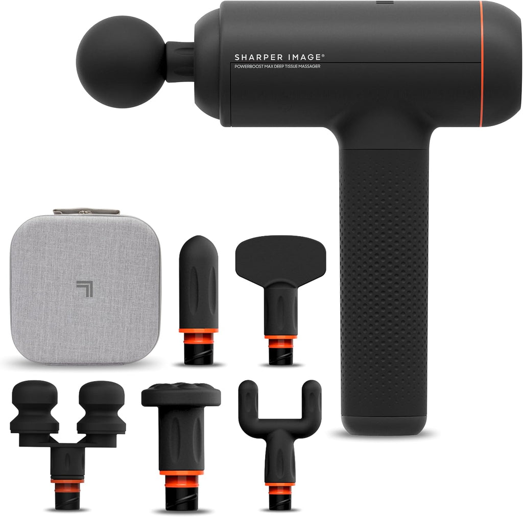 Sharper Image PowerBoost Max vs Core Mini size comparison