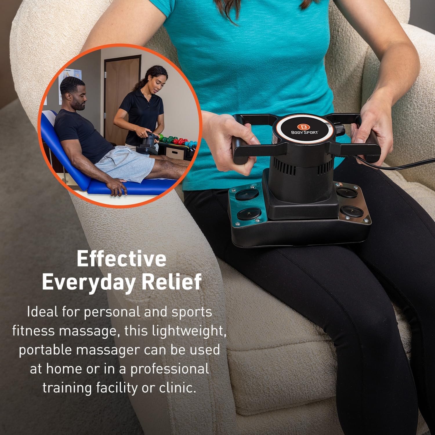 Body Sport variable speed massager clinical professional build