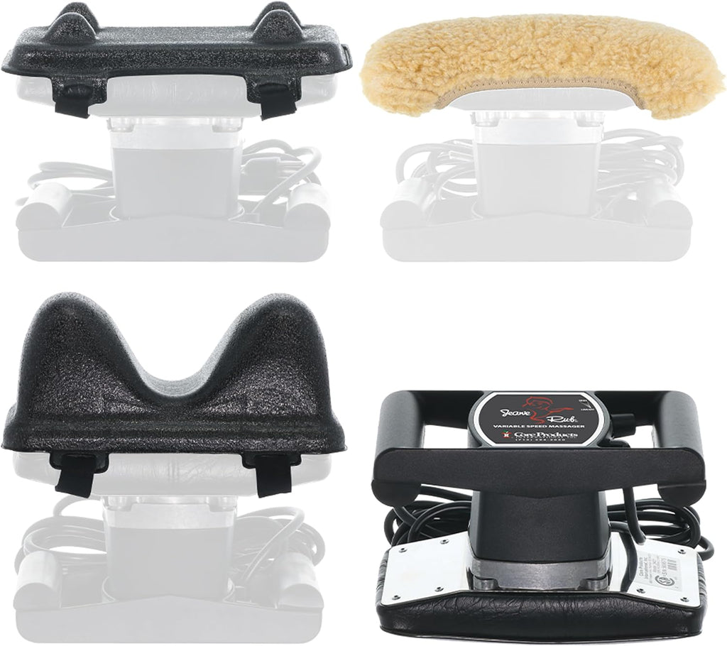 Core Jeanie Rub Deluxe Kit all accessories laid out